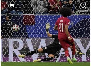 المنتخب القطري لكرة القدم  يحجز مقعدا له في دور الثمانية لبطولة كأس آسيا قطر 2023، 