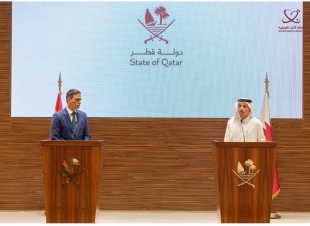 رئيس مجلس الوزراء وزير الخارجية القطرى  يؤكد التزام قطر بالعملية التفاوضية وصولا لإنهاء الحرب في غزة